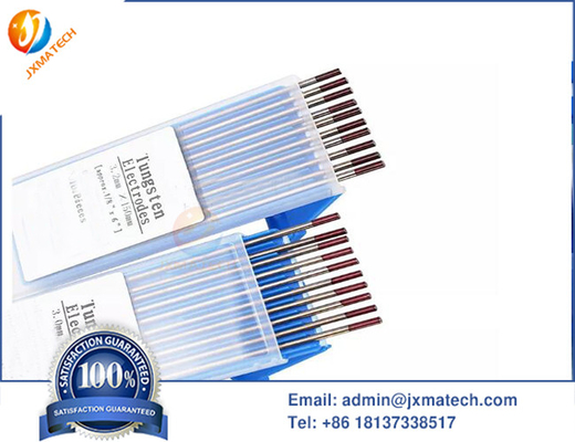 Wc20 Wp Tungsten Alloy Electrode TIG Welding 18.5g / Cc